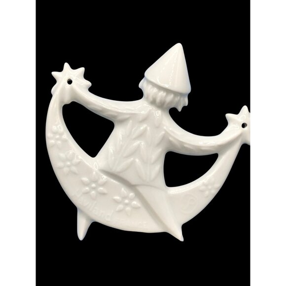 Haviland Limoges Sparkling Angel 1975 Christmas Ornament Jean Jacques Prolongeau - Picture 6 of 9